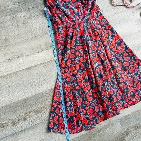 NEW with TAGS Eva Franco Zinta Dress in Red Poppy (size 2) - Picture 15 of 15